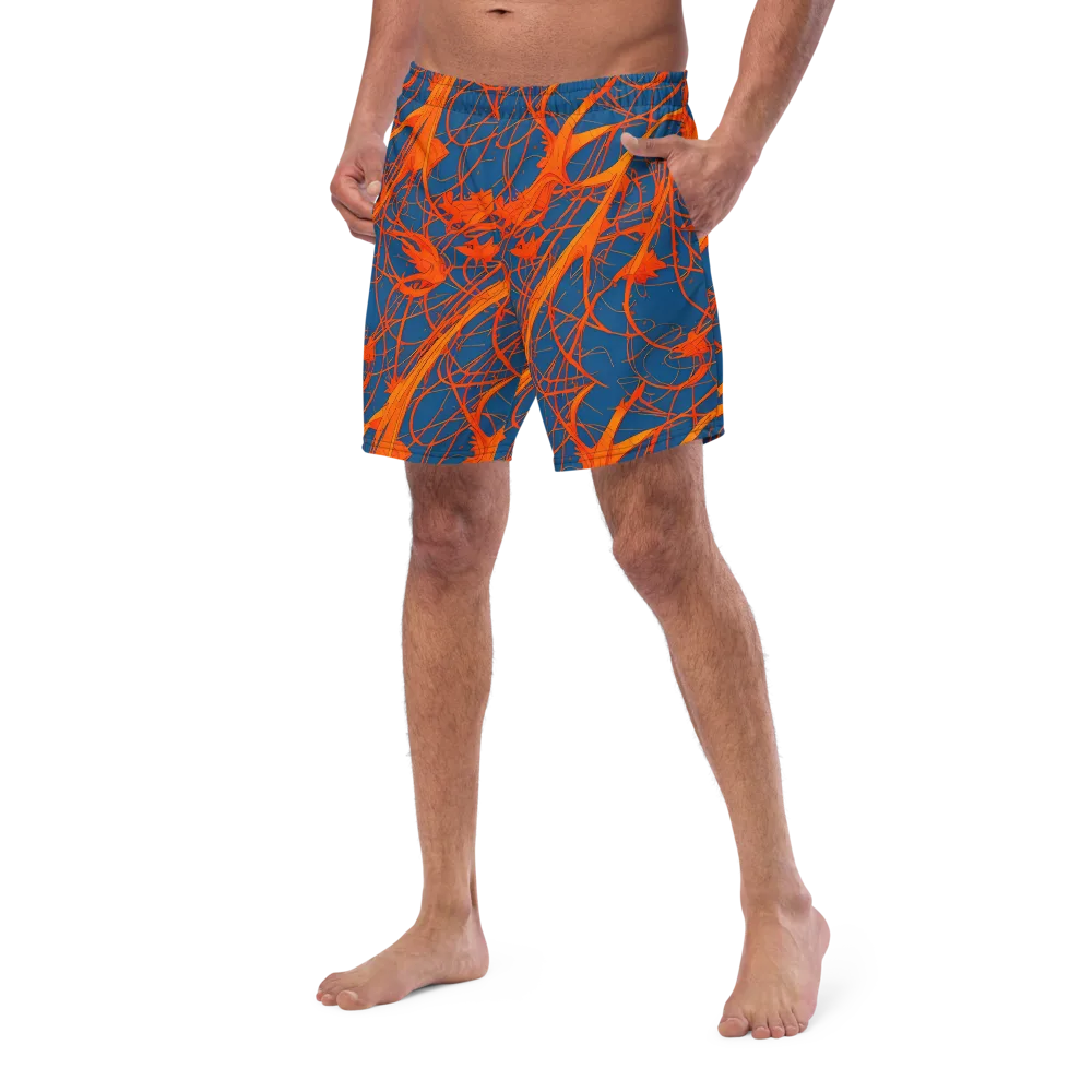 Nautical Ember on Swim Trunks — Left Front