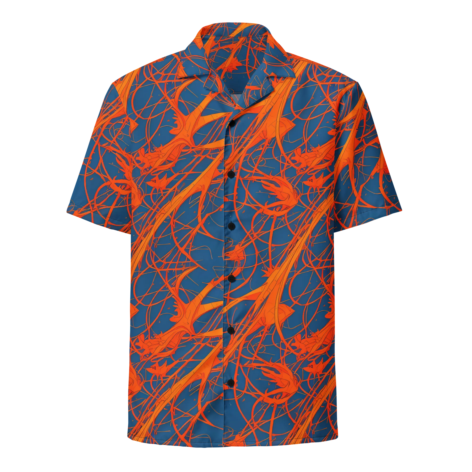 Nautical Ember on Button Shirt — Front