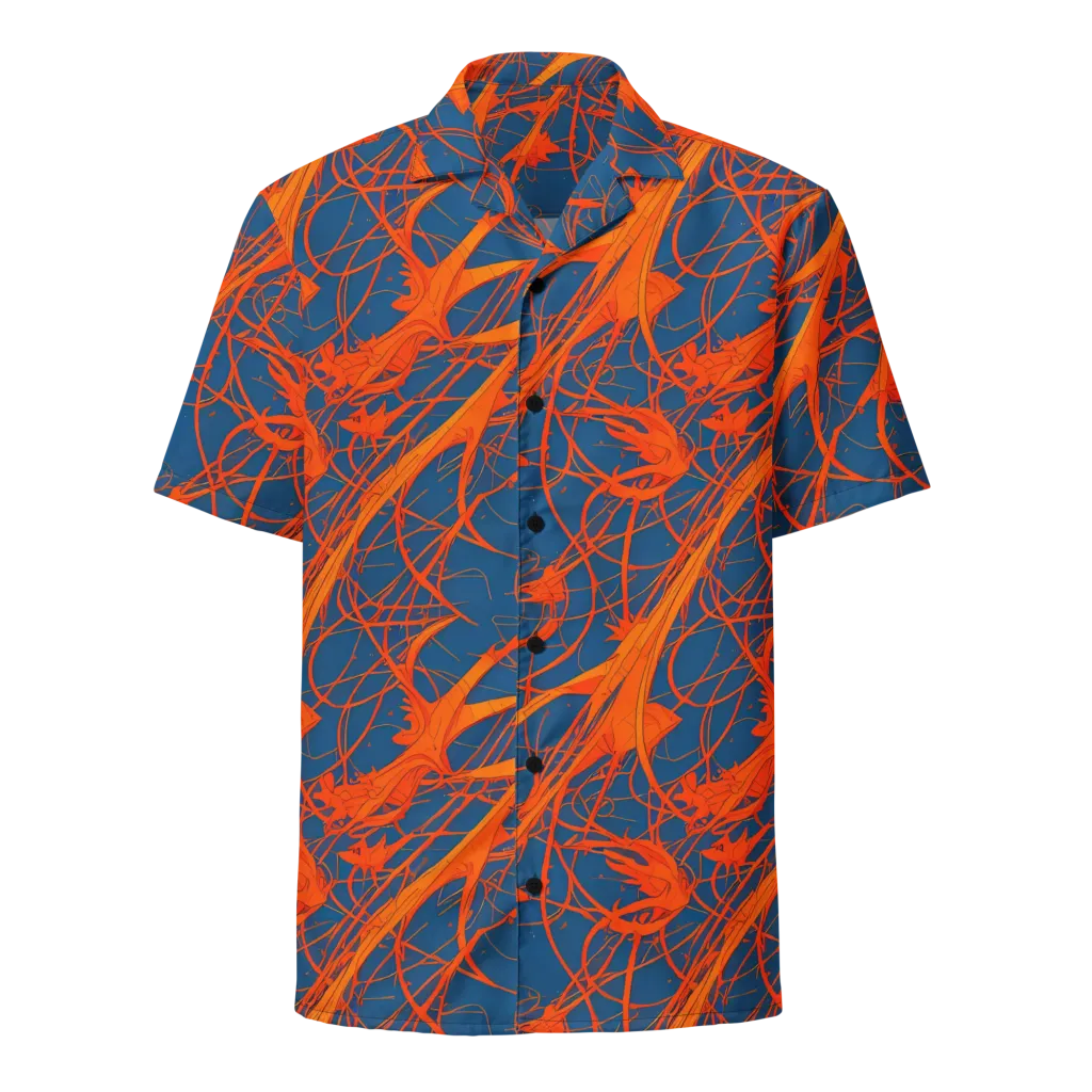 Nautical Ember on Button Shirt — Front
