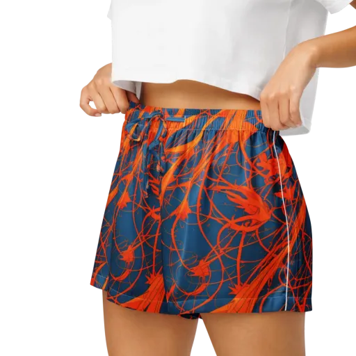 Nautical Ember on a Women's Pajama Shorts