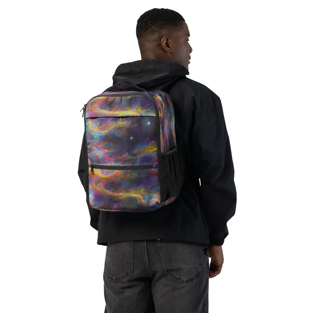 Beloeil Dreamscape on Utility Backpack — Back