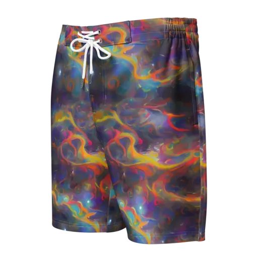Beloeil Dreamscape on a Men's Board Shorts