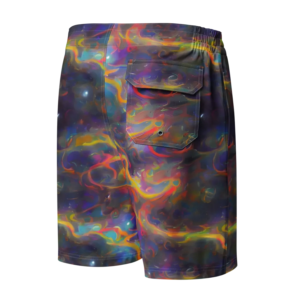 Beloeil Dreamscape on Men's Board Shorts — Back