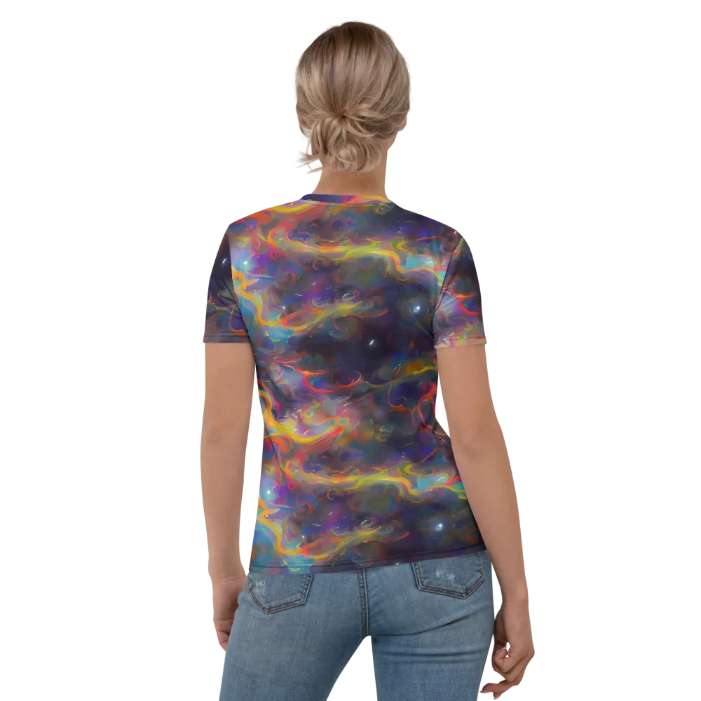 Beloeil Dreamscape on Women's Crew Neck T-Shirt — Back