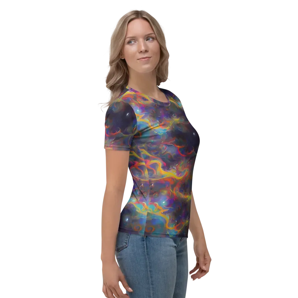 Beloeil Dreamscape on Women's Crew Neck T-Shirt — Right