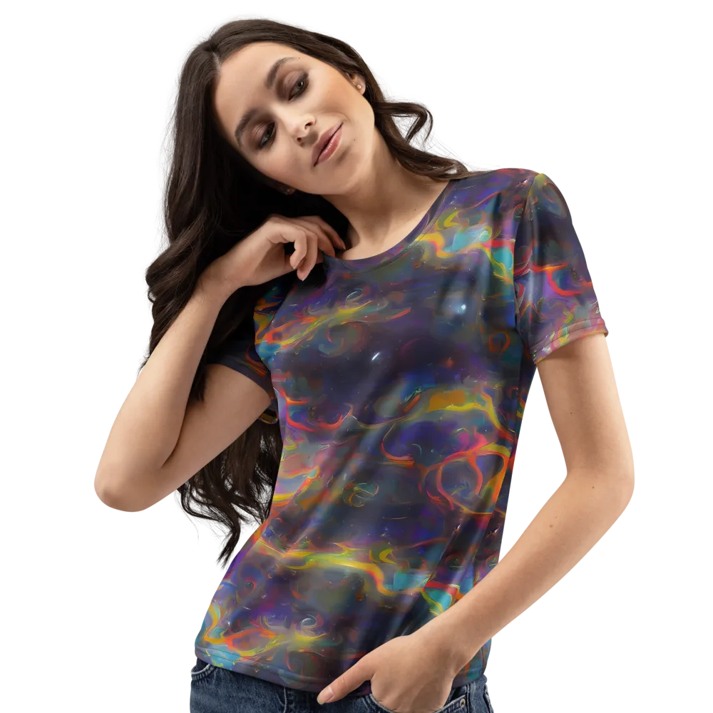 Beloeil Dreamscape on Women's Crew Neck T-Shirt — Left Front