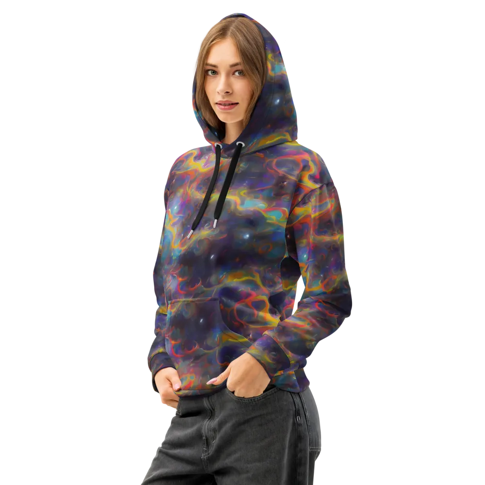 Beloeil Dreamscape on Cotton Hoodie — Left Front
