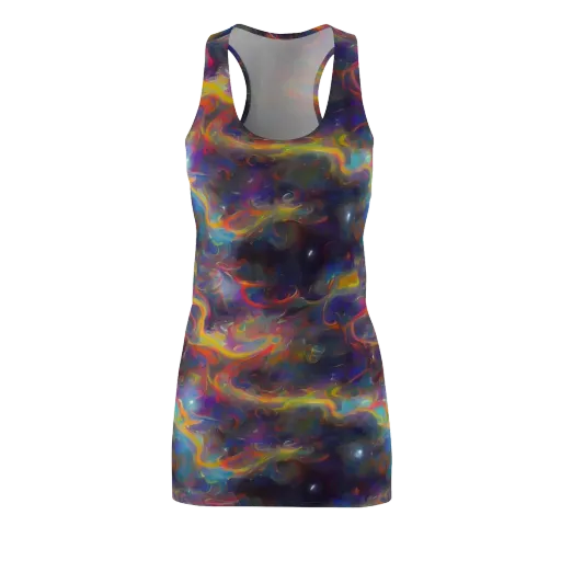 Beloeil Dreamscape on a Racerback Dress