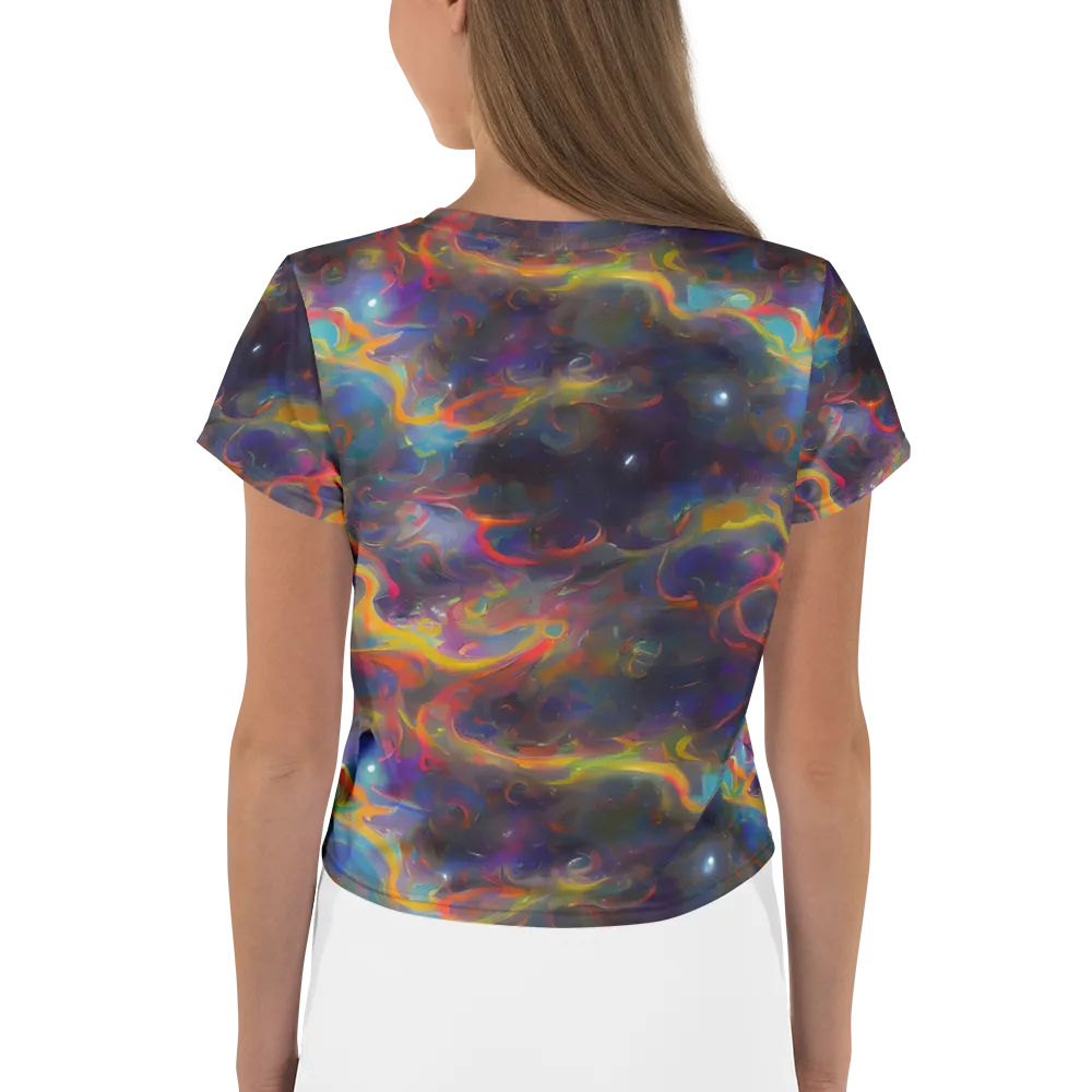 Beloeil Dreamscape on Crop Tee — Back