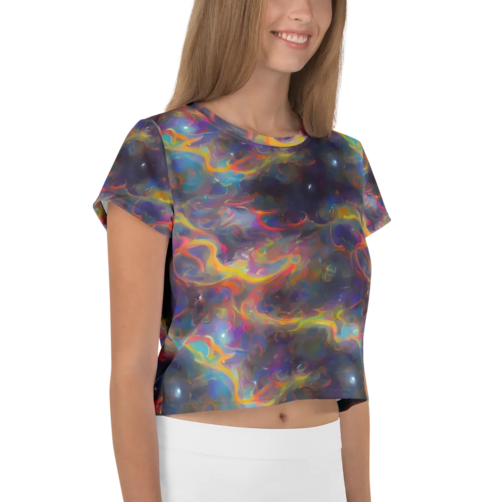Beloeil Dreamscape on Crop Tee — Right