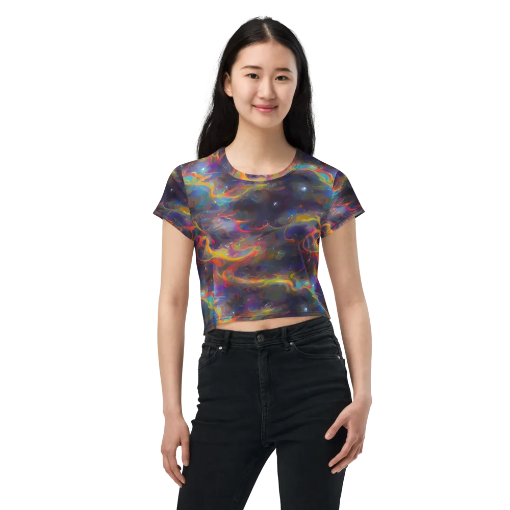 Beloeil Dreamscape on Crop Tee — Front