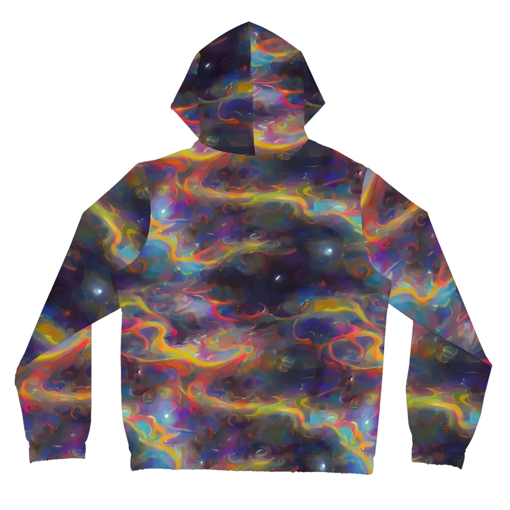 Beloeil Dreamscape on Women's Full-Zip Hoodie — Back