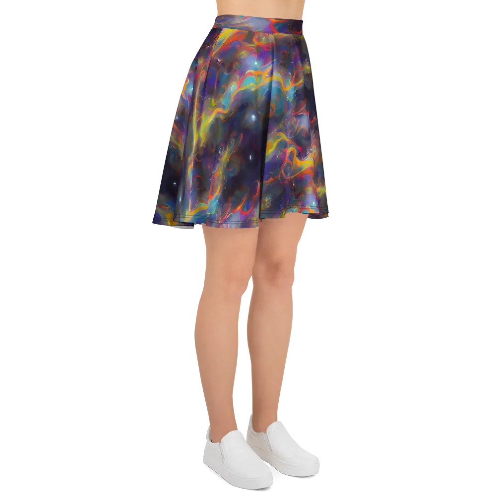 Beloeil Dreamscape on Skater Skirt — Right