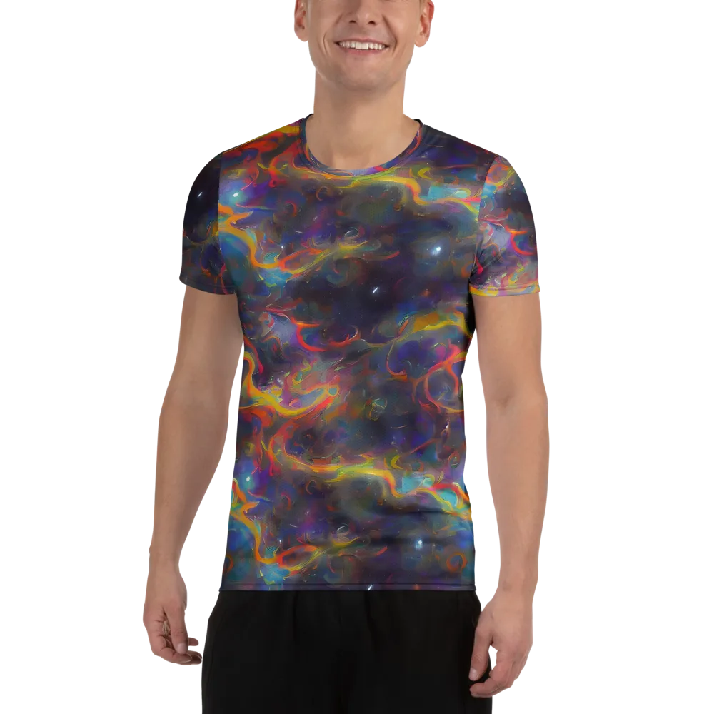 Beloeil Dreamscape on Men's Athletic T-Shirt — Front