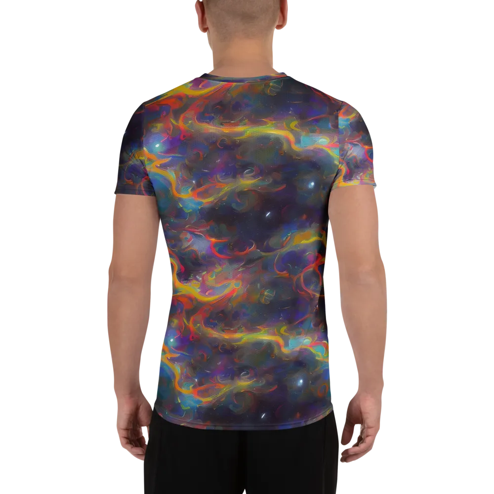 Beloeil Dreamscape on Men's Athletic T-Shirt — Back