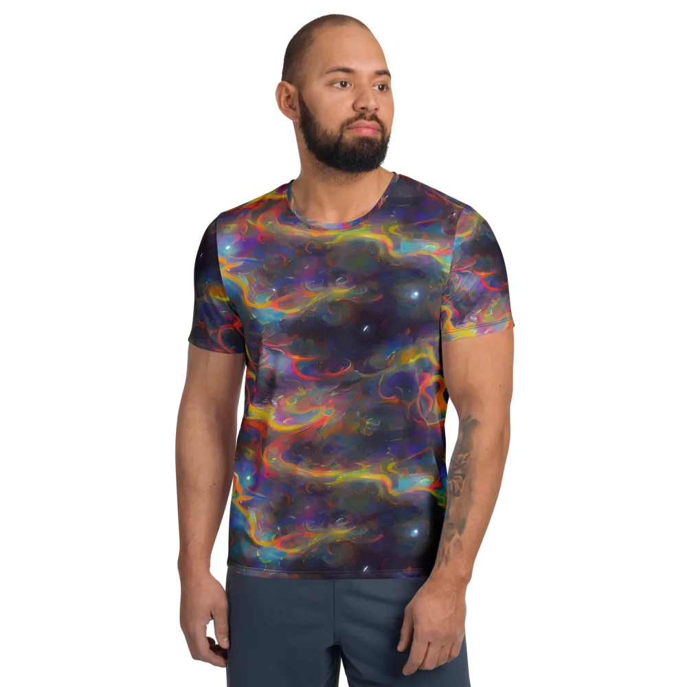 Beloeil Dreamscape on Men's Athletic T-Shirt — Front