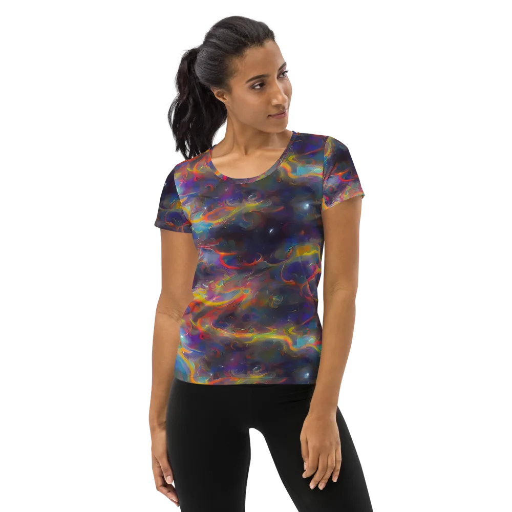 Beloeil Dreamscape on Women's Athletic T-Shirt — Front