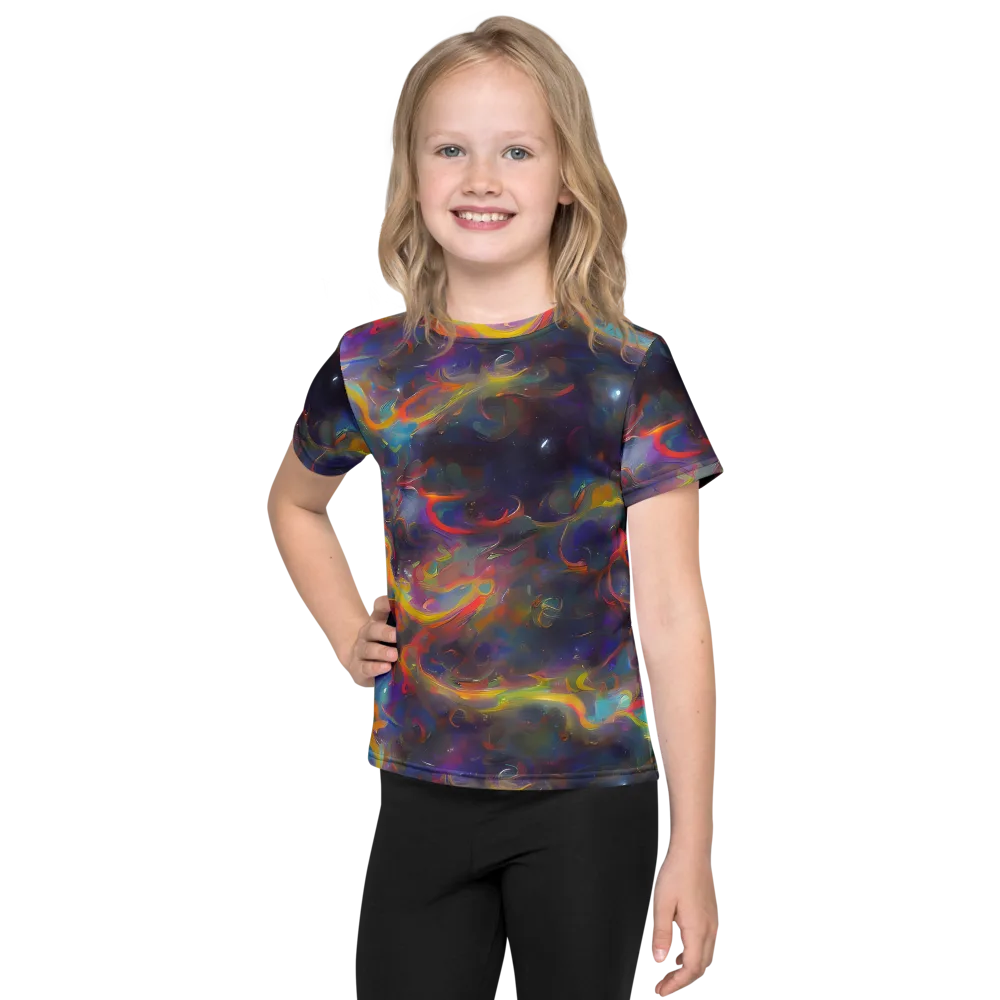 Beloeil Dreamscape on Kids Crew Neck T-Shirt — Front