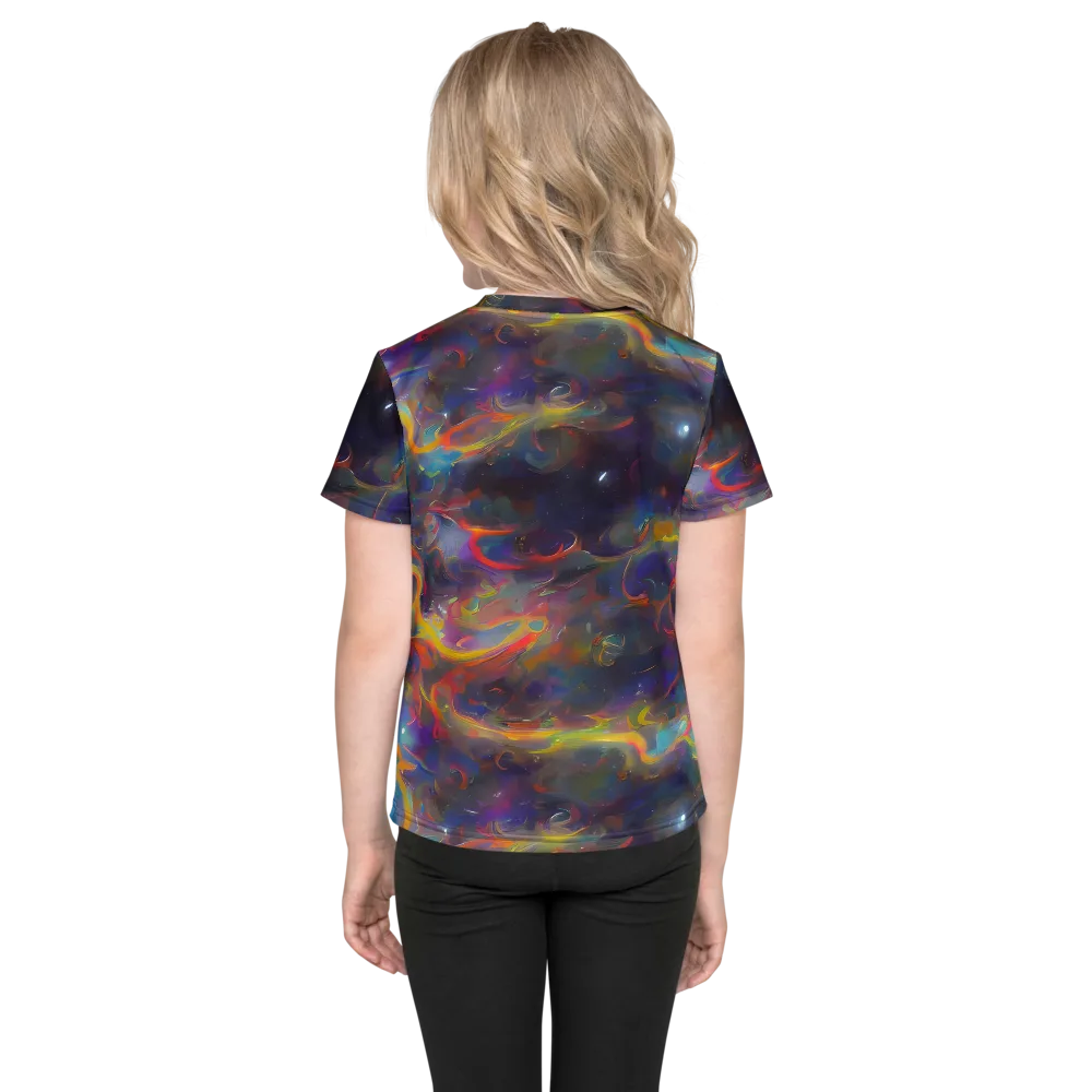 Beloeil Dreamscape on Kids Crew Neck T-Shirt — Back