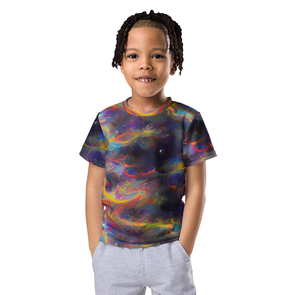 Beloeil Dreamscape on Kids Crew Neck T-Shirt — Front