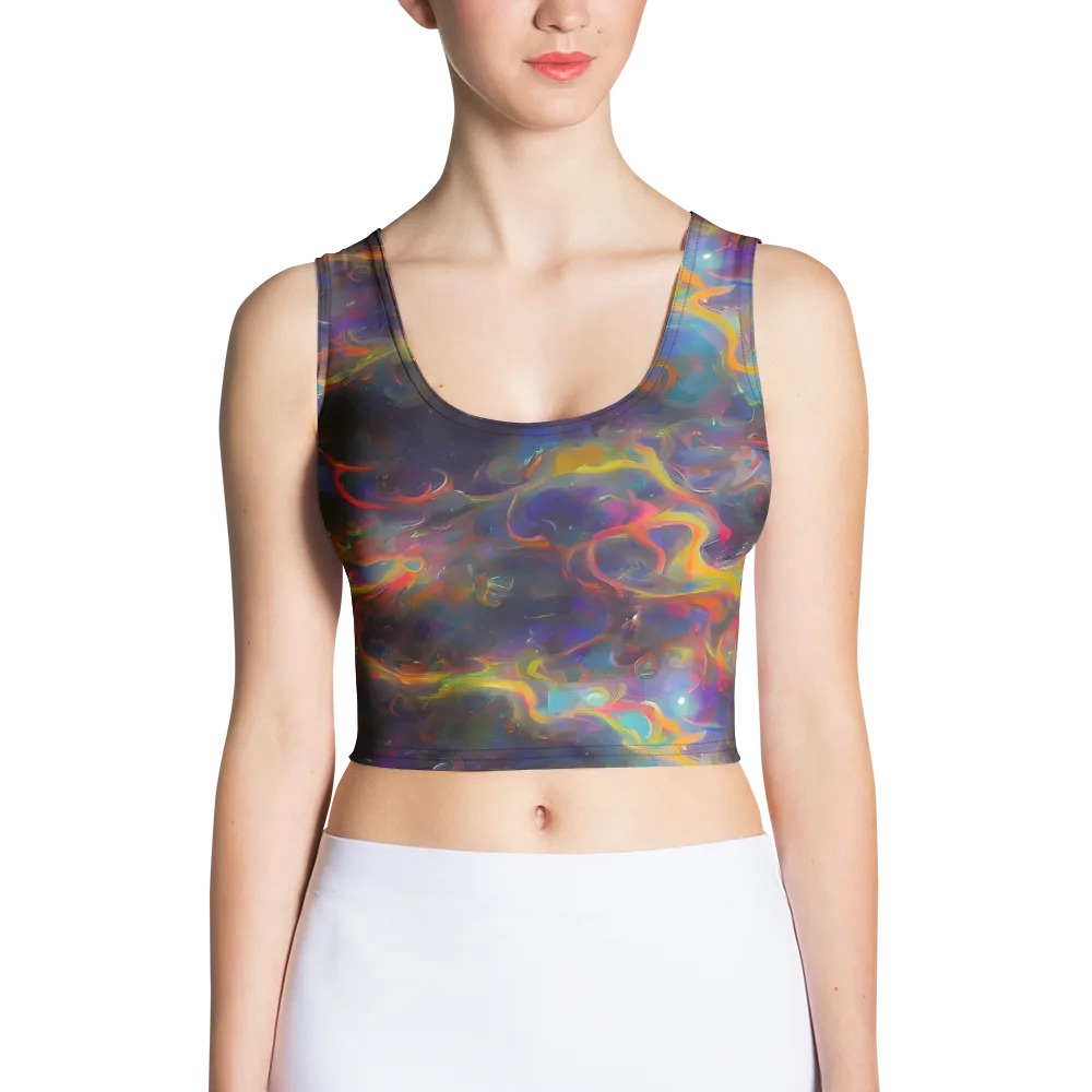 Beloeil Dreamscape on Crop Top — Front