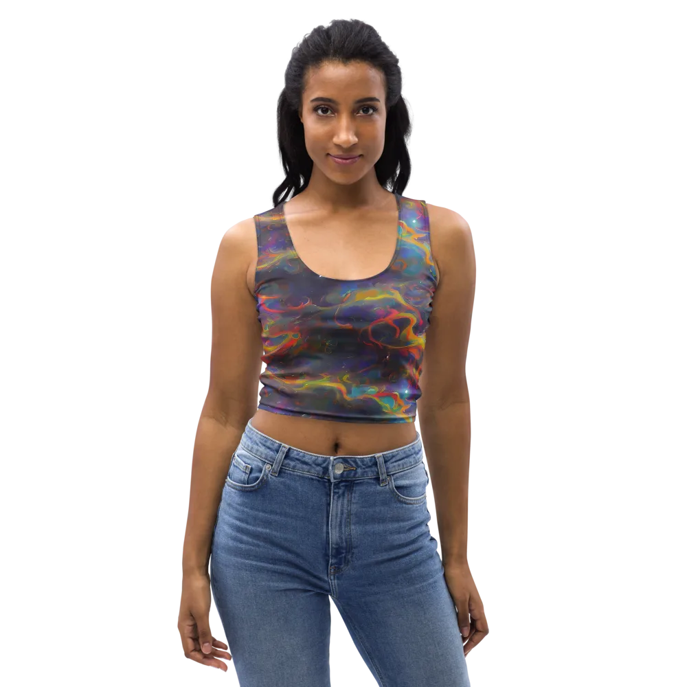 Beloeil Dreamscape on Crop Top — Front