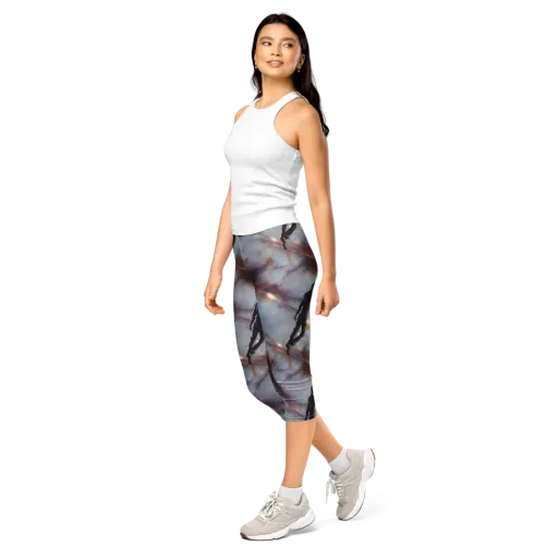 Impressionist Void on a Capri Leggings