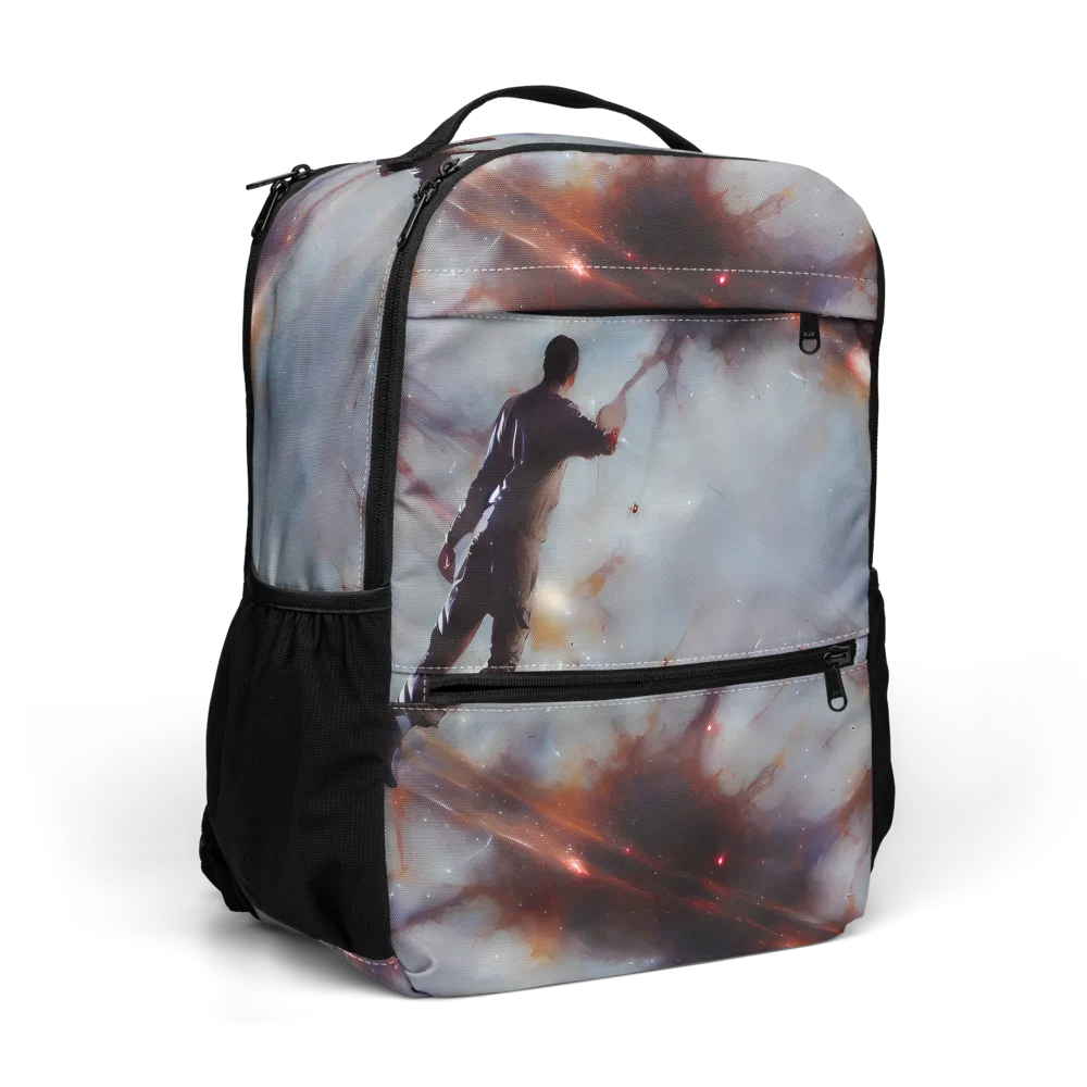 Impressionist Void on Utility Backpack — Right Front