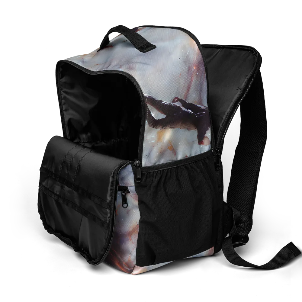 Impressionist Void on Utility Backpack — Product details 2
