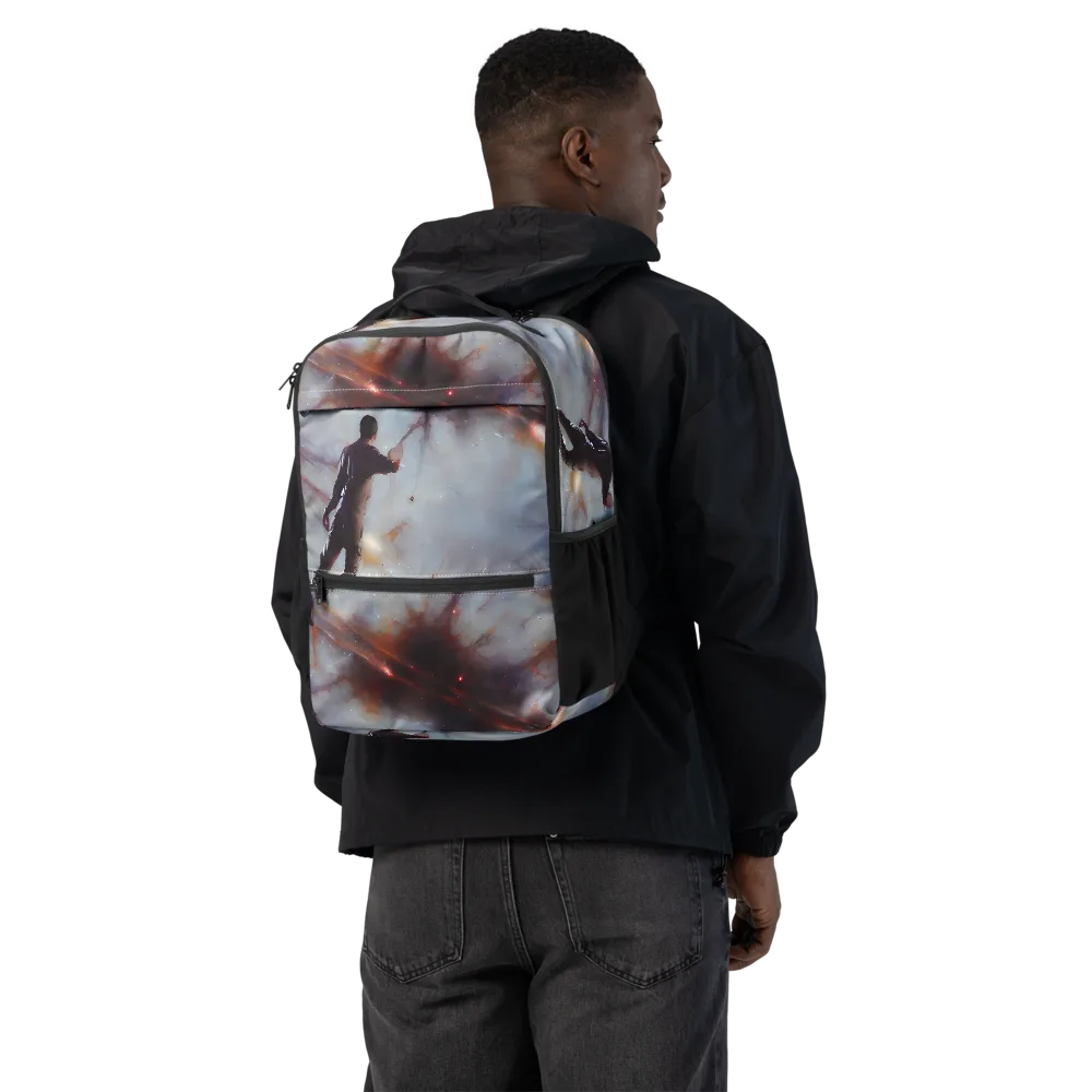 Impressionist Void on Utility Backpack — Back