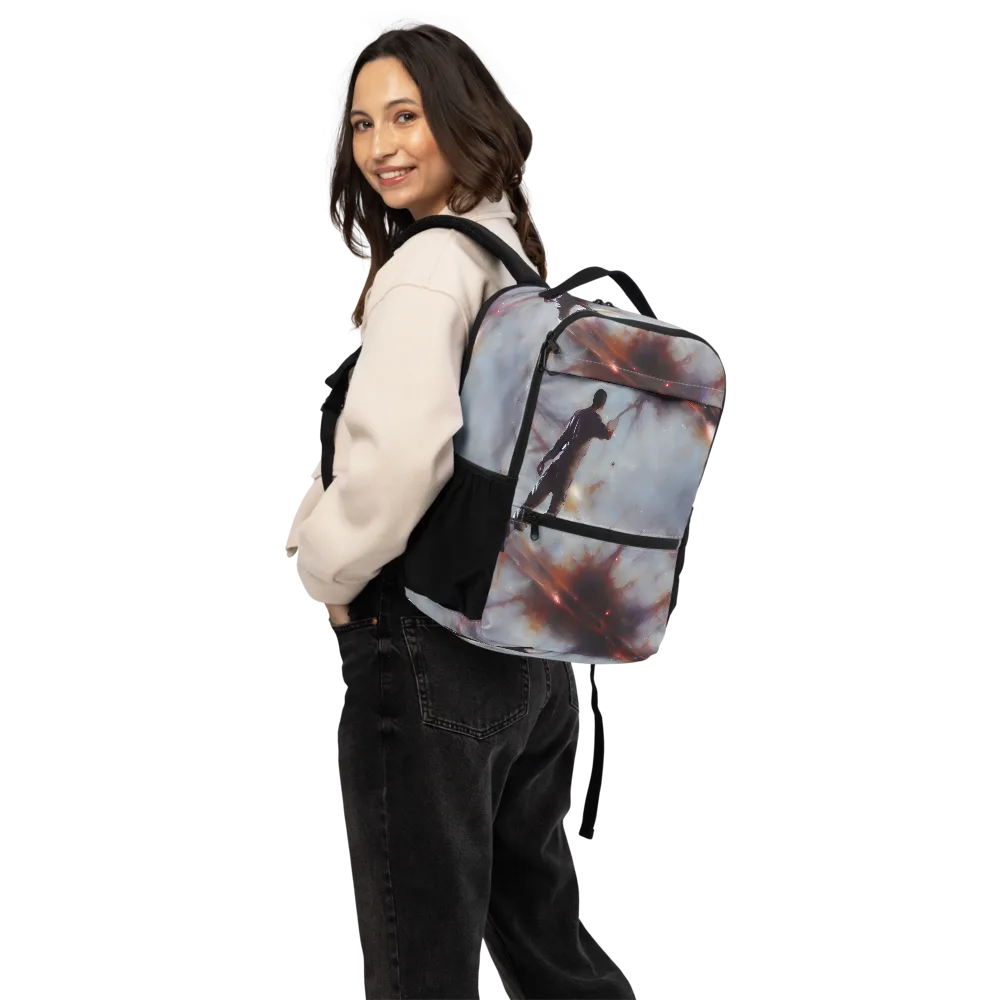Impressionist Void on Utility Backpack — Back