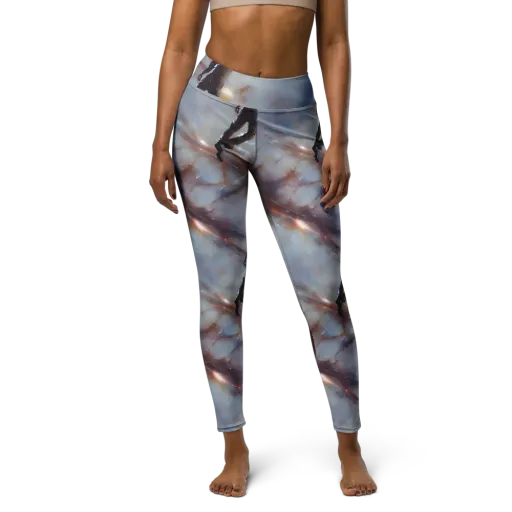 Impressionist Void on a Yoga Leggings
