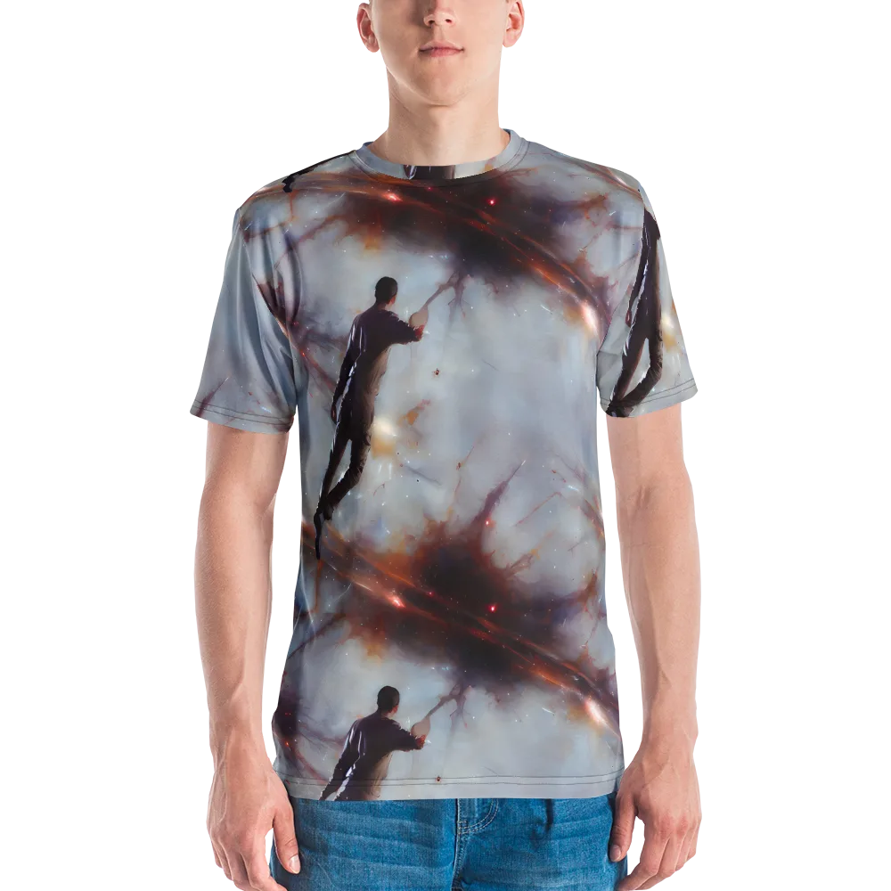 Impressionist Void on Men's Crew Neck T-Shirt — Front