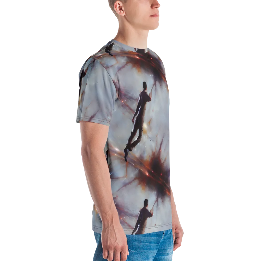 Impressionist Void on Men's Crew Neck T-Shirt — Right