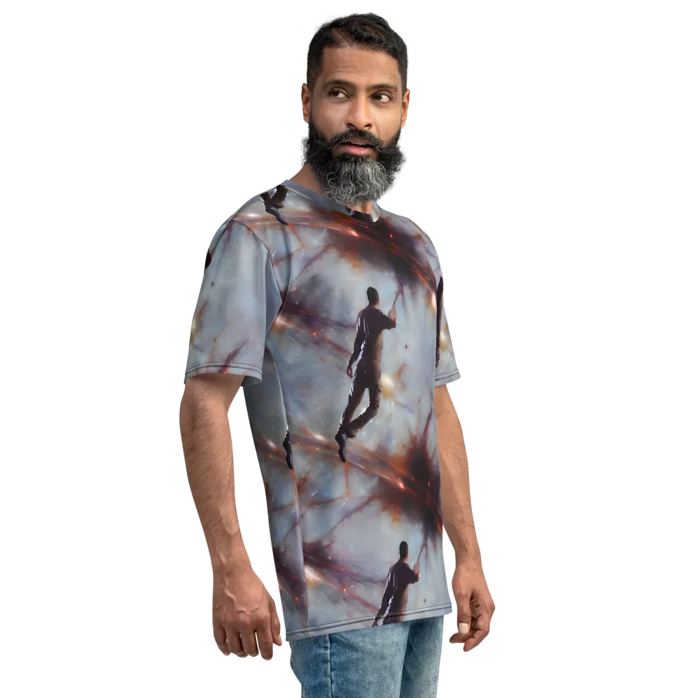 Impressionist Void on Men's Crew Neck T-Shirt — Right