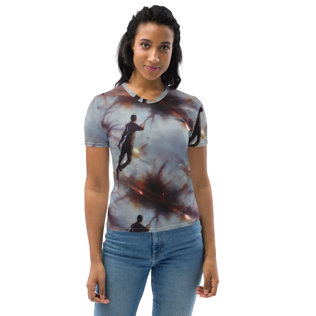 Impressionist Void on Women's Crew Neck T-Shirt — Front