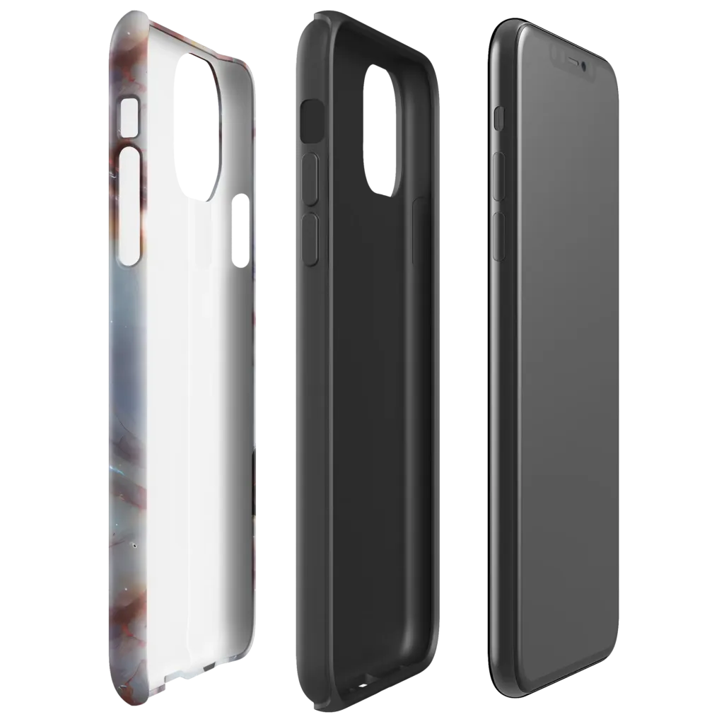 Impressionist Void on Tough Case for iPhone® — Right