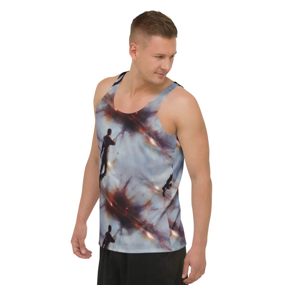 Impressionist Void on Men's Tank Top — Left Front