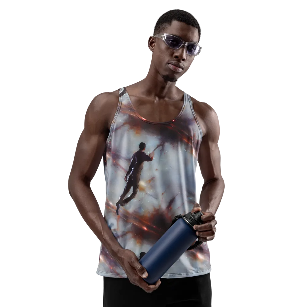 Impressionist Void on Men's Tank Top — Front
