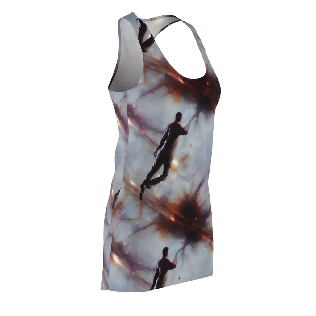 Impressionist Void on Racerback Dress — Front Side