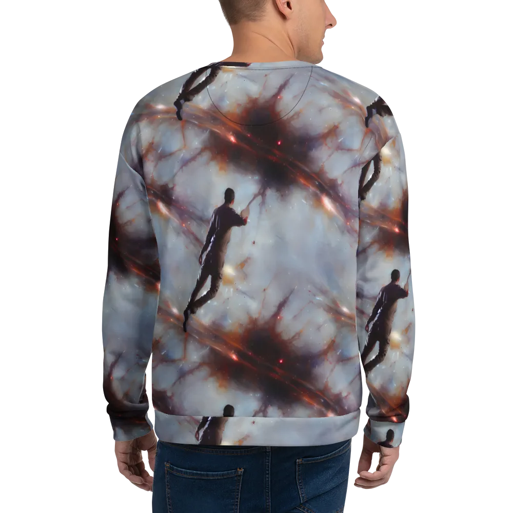 Impressionist Void on Sweatshirt — Back