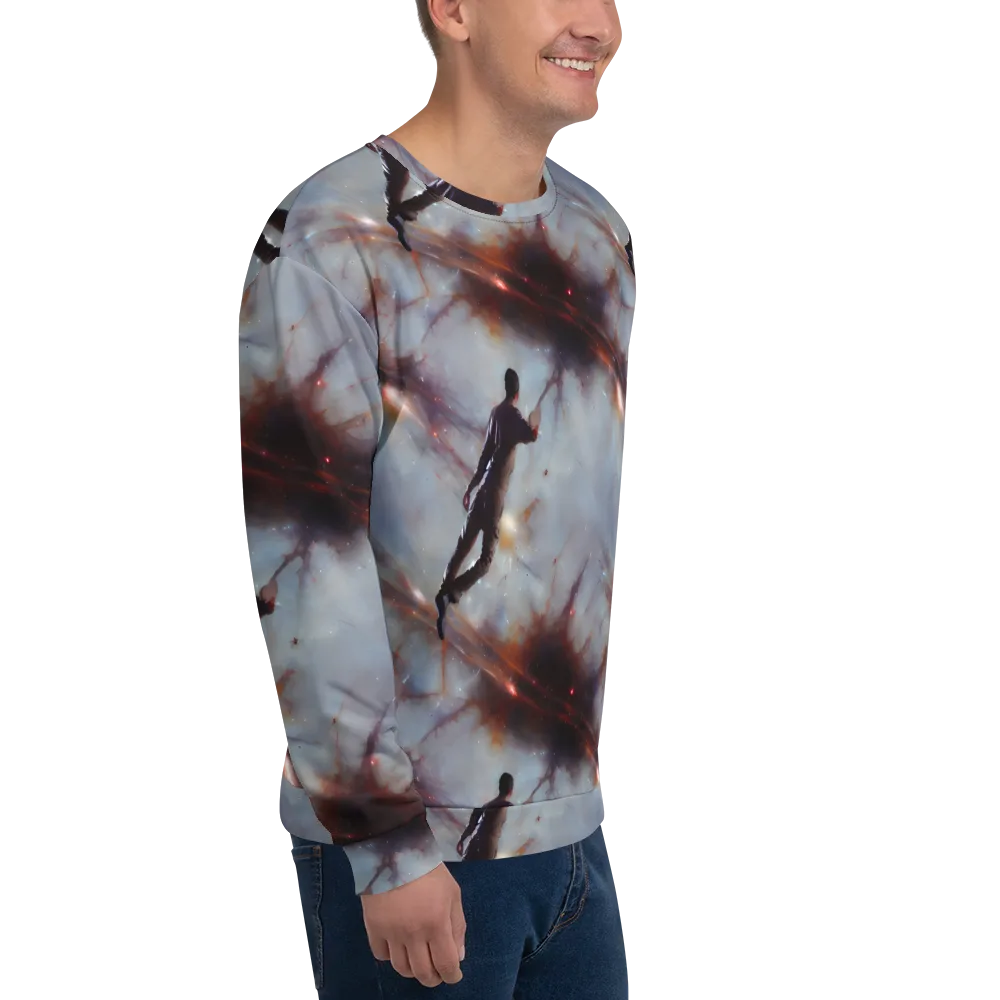 Impressionist Void on Sweatshirt — Right Front