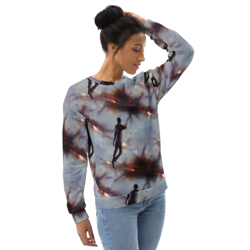 Impressionist Void on a Sweatshirt