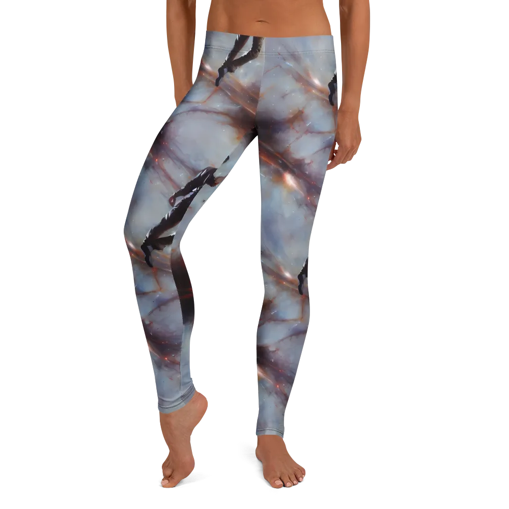 Impressionist Void on Leggings — Front