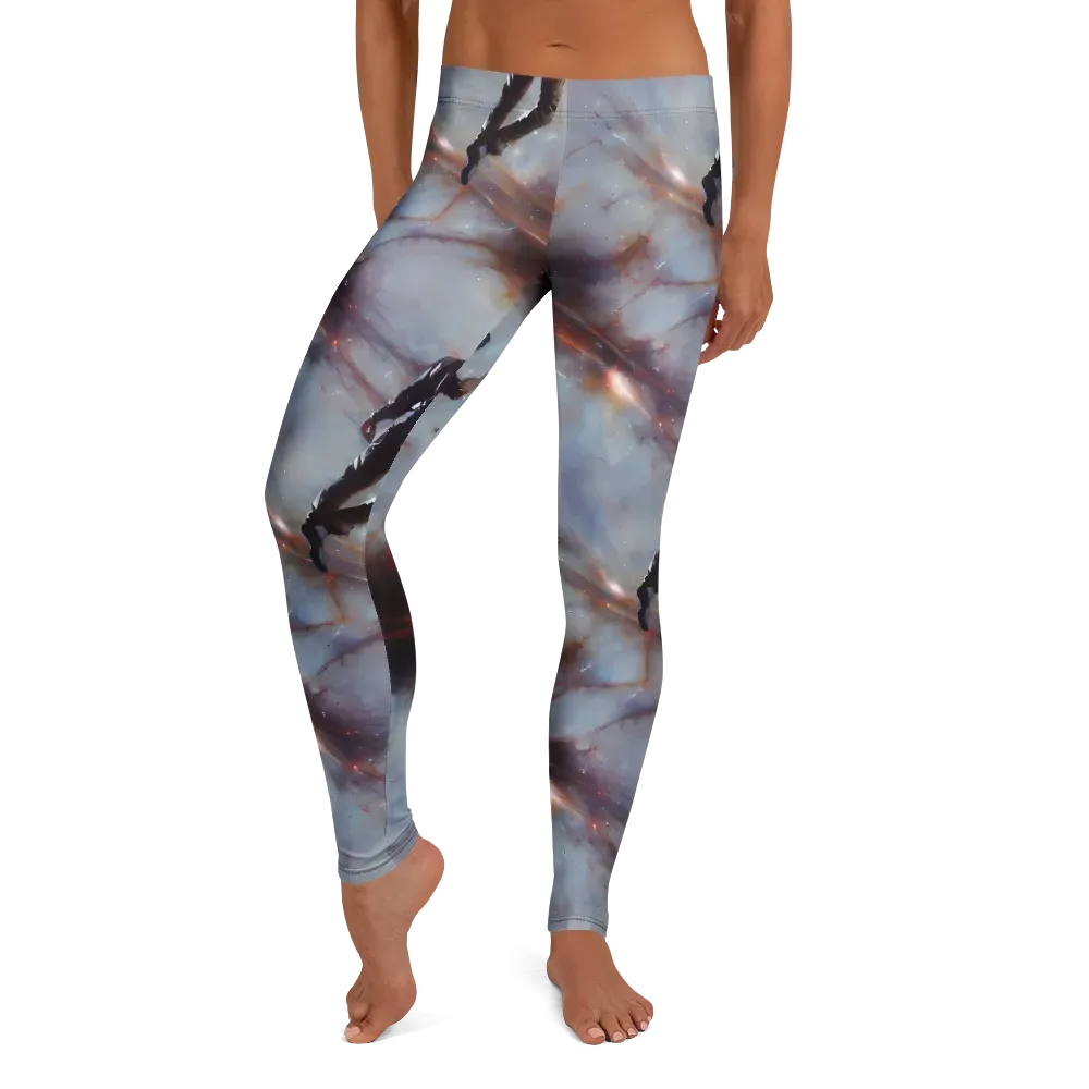Impressionist Void on Leggings — Front