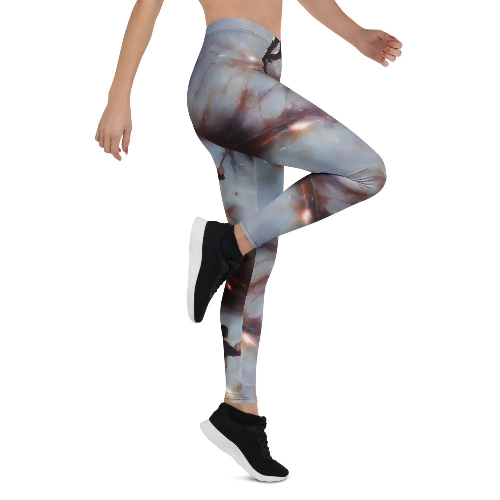 Impressionist Void on Leggings — Right