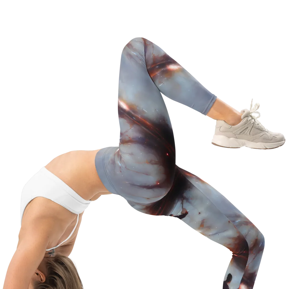 Impressionist Void on Leggings — Right