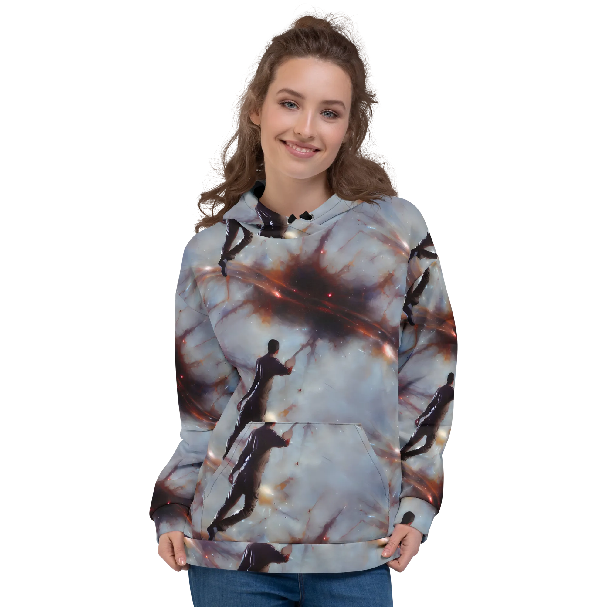 Impressionist Void on Hoodie — Front