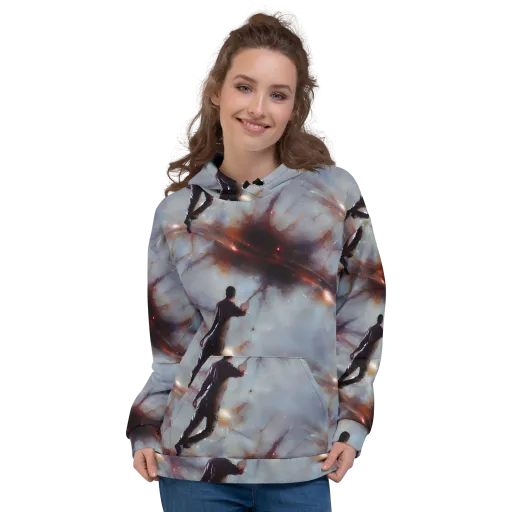 Impressionist Void on a Hoodie