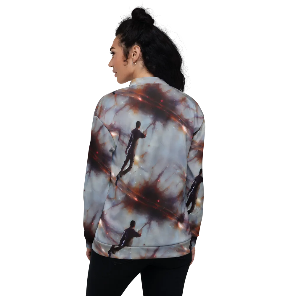 Impressionist Void on Bomber Jacket — Back